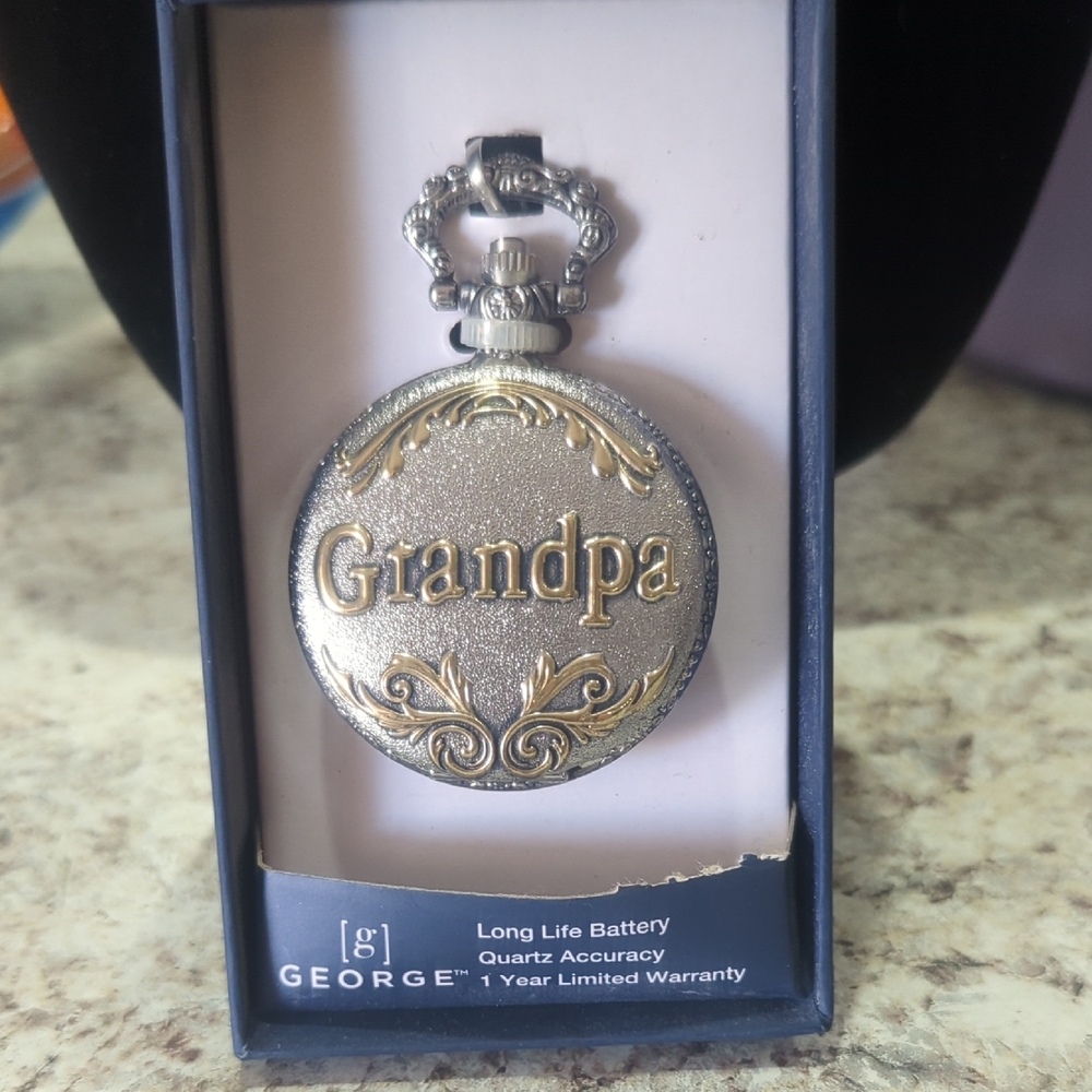 George Gold and Silver Grandpa Pocket Watch